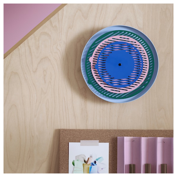 IKEA TESAMMANS wall clock, multicolor, 8 ¼ in, Ikea Ireland | 7065PSIHZ