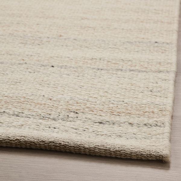 IKEA TIDTABELL rug, flatwoven, beige, 2'7 inx4'11 in, Ikea Ireland | 3721HJXZO