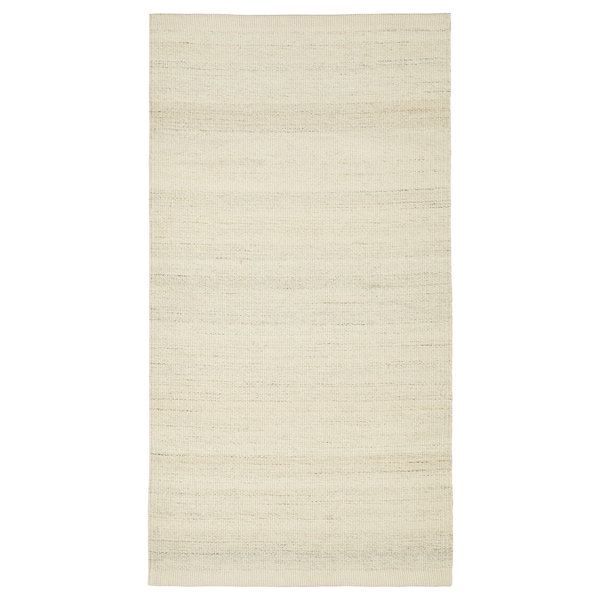 IKEA TIDTABELL rug, flatwoven, beige, 2\'7 inx4\'11 in, Ikea Ireland | 3721HJXZO