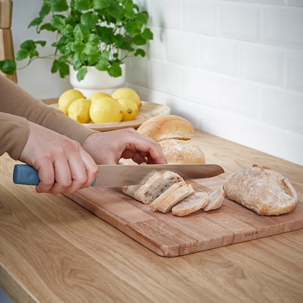 IKEA TIGERBARB 3-piece knife set, gray-turquoise, Ikea Ireland | 4207NFQKV