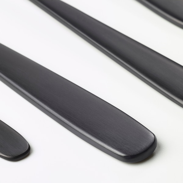 IKEA TILLAGD 20-piece flatware set Black, Ikea Ireland | 1023MHENZ