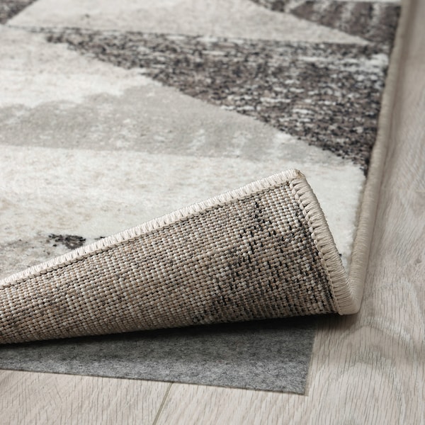 IKEA TILLFART rug, low pile, triangle/gray, 5'3 inx7'7 in, Ikea Ireland | 9576YJCSQ