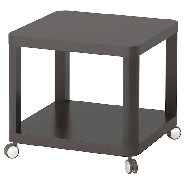 IKEA TINGBY Side table on casters, 19 5/8x19 5/8 in Gray, Ikea Ireland | 3894TRZLK