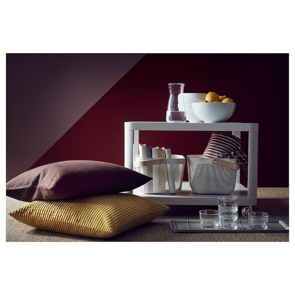 IKEA TINGBY Side table on casters, white, 25 1/4x25 1/4 in, Ikea Ireland | 2631MEXIZ