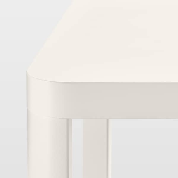 IKEA TINGBY Side table on casters, white, 25 1/4x25 1/4 in, Ikea Ireland | 2631MEXIZ
