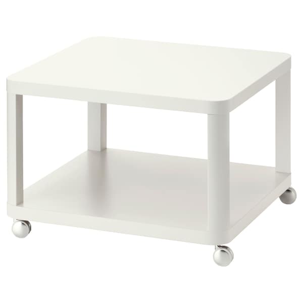 IKEA TINGBY Side table on casters, white, 25 1/4x25 1/4 in, Ikea Ireland | 2631MEXIZ