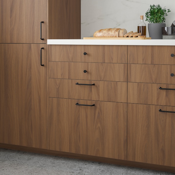 IKEA TISTORP drawer front, brown walnut effect, 15x15 in, Ikea Ireland | 2750PZXRQ