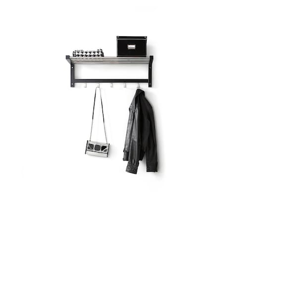 IKEA TJUSIG Hat rack, 31 1/8 in Black, Ikea Ireland | 9851TXIKZ