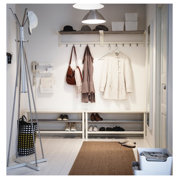 IKEA TJUSIG Hat rack, 31 1/8 in White, Ikea Ireland | 6701VAZTW