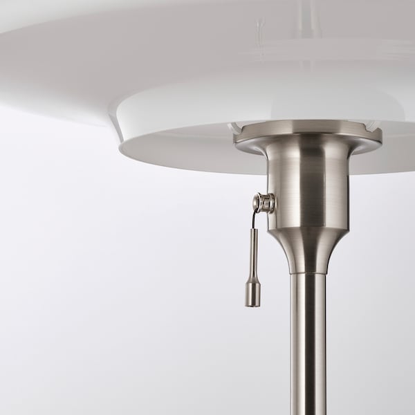 IKEA TÄLLBYN table lamp, nickel plated/opal glass, 20 in, Ikea Ireland | 4713ADKNG