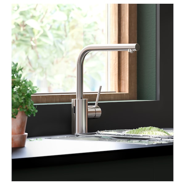 IKEA TÄMNAREN Kitchen faucet w sensor, stainless steel color, Ikea Ireland | 0498IFNVR