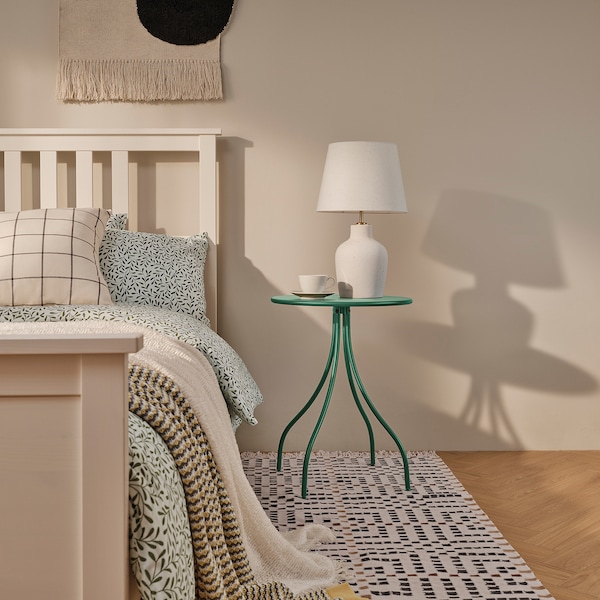 IKEA TÅNEBRO side table, 18 1/8 in Dark Green, Ikea Ireland | 9632FRGHB