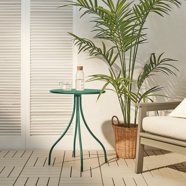 IKEA TÅNEBRO side table, 18 1/8 in Dark Green, Ikea Ireland | 9632FRGHB