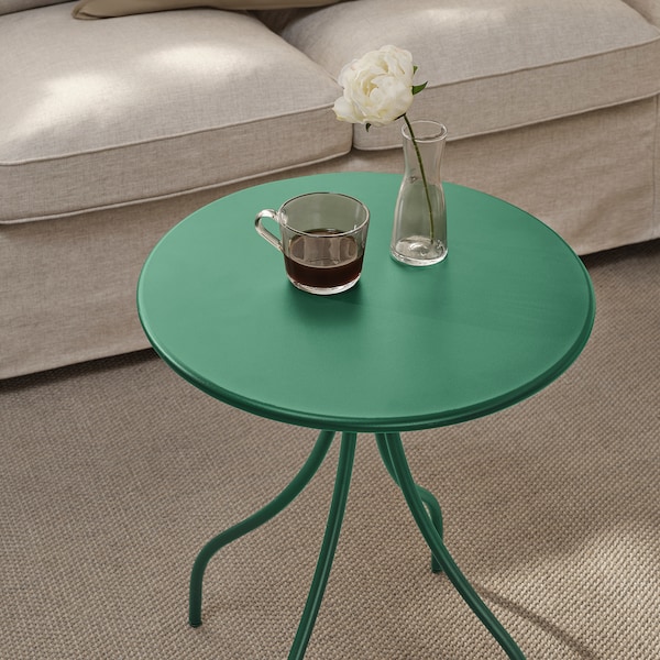 IKEA TÅNEBRO side table, 18 1/8 in Dark Green, Ikea Ireland | 9632FRGHB