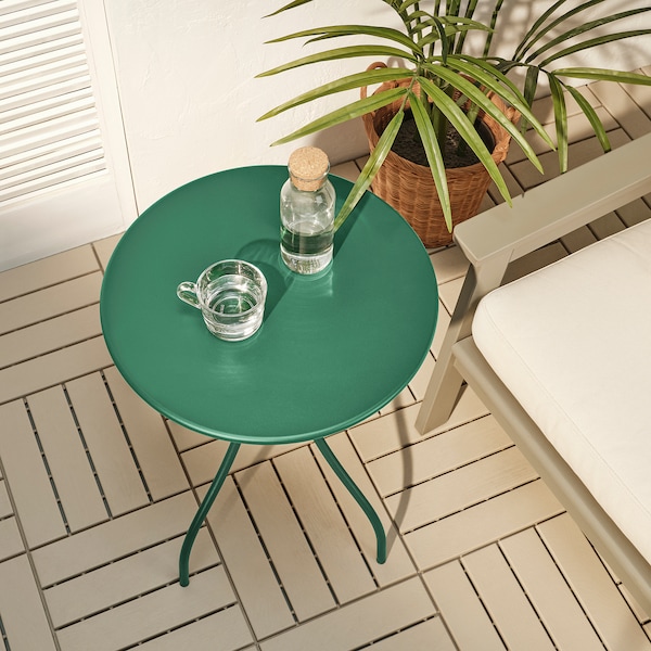 IKEA TÅNEBRO side table, 18 1/8 in Dark Green, Ikea Ireland | 9632FRGHB