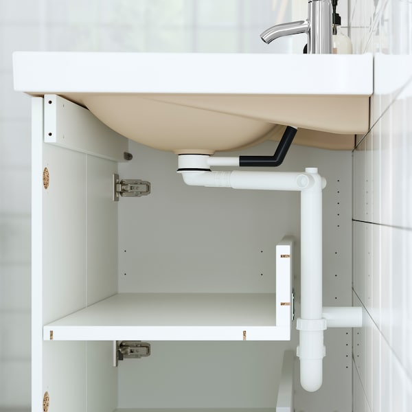 IKEA TÄNNFORSEN Bathroom vanity with doors, 24x21x25 1/8 in White, Ikea Ireland | 3607DNYXR