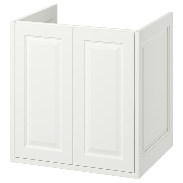 IKEA TÄNNFORSEN Bathroom vanity with doors, 24x21x25 1/8 in White, Ikea Ireland | 3607DNYXR
