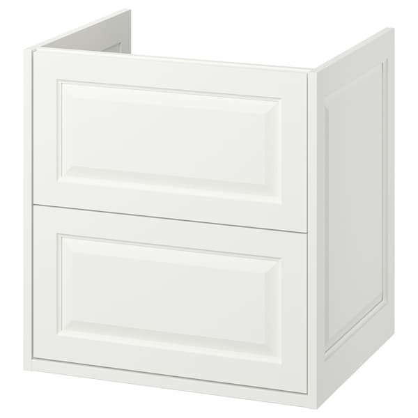 IKEA TÄNNFORSEN Bathroom vanity with drawers, 24x21x25 1/8 in White, Ikea Ireland | 8039NYIWL