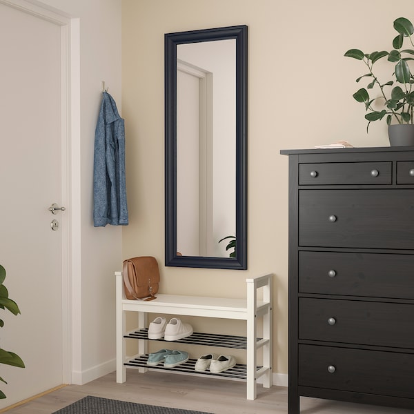 IKEA TOFTBYN mirror, 20 1/2x55 1/8 in Black, Ikea Ireland | 8629XNAPC