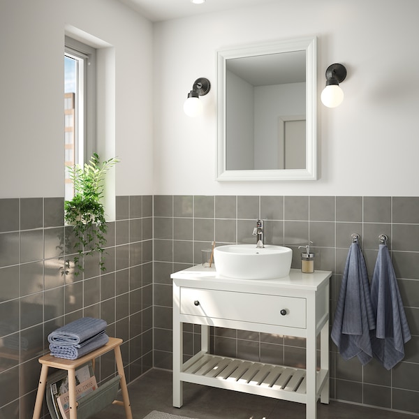 IKEA TOFTBYN mirror, 25 5/8x33 1/2 in White, Ikea Ireland | 4561XNLSJ