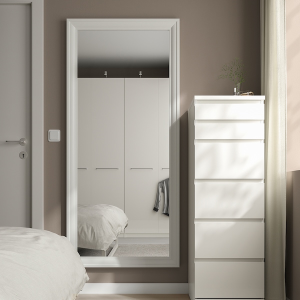 IKEA TOFTBYN mirror, 29 1/2x65 in White, Ikea Ireland | 3467TMWPI