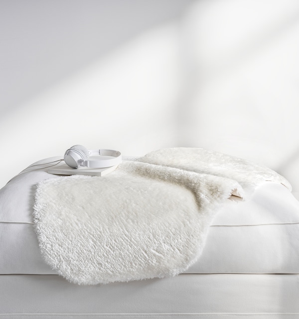IKEA TOFTLUND rug, 1'10 inx2'9 in White, Ikea Ireland | 1748CLSMX