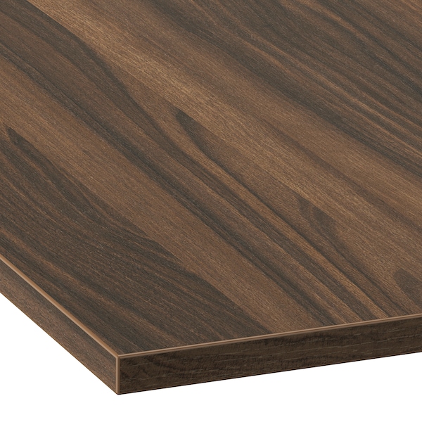 IKEA TOLKEN countertop, 25x21 1/2 in Brown Walnut Effect / Laminated Board, Ikea Ireland | 9214HCLWE
