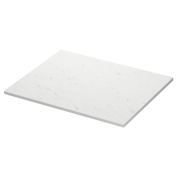 IKEA TOLKEN countertop, 31x21 1/2 in White Marble Effect / Foliated Board, Ikea Ireland | 3785NZPAF