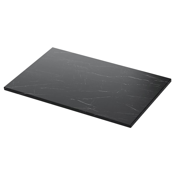 IKEA TOLKEN countertop, 32 1/4x19 1/4 in Black Marble Effect / Foliated Board, Ikea Ireland | 9178LOKBI