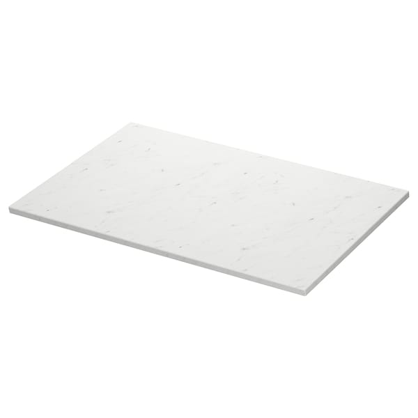 IKEA TOLKEN countertop, 37x21 1/2 in White Marble Effect / Foliated Board, Ikea Ireland | 6087QLZST