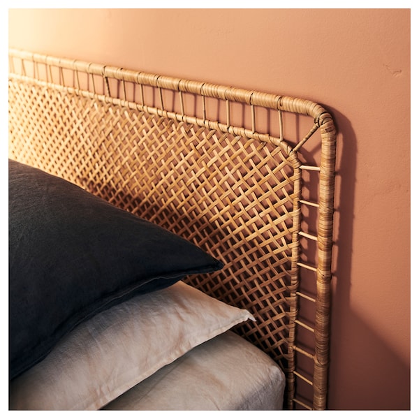 IKEA TOLKNING headboard, handmade rattan Handmade Rattan, Ikea Ireland | 8206IOWZB