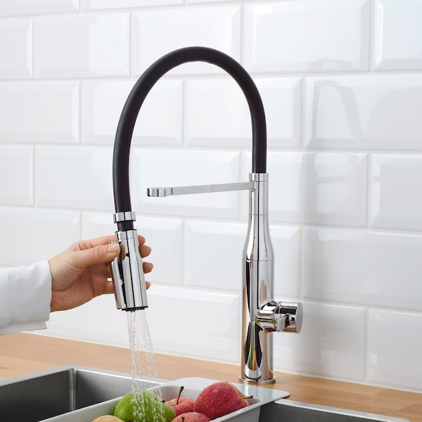 IKEA TOLLSJÖN kitchen faucet with handspray Chrome Plated, Ikea Ireland | 4239IMXTK