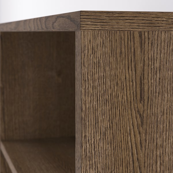 IKEA TONSTAD bookcase, 32 1/8x14 5/8x78 7/8 in Brown Stained Oak Veneer, Ikea Ireland | 8692NATPZ