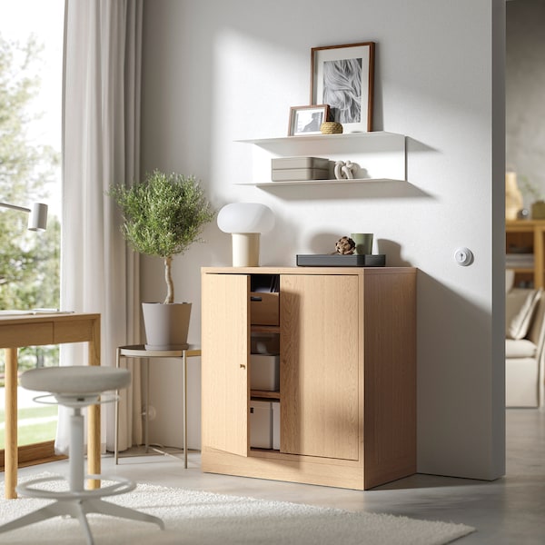 IKEA TONSTAD cabinet with doors, 32 1/8x18 5/8x35 3/8 in Oak Veneer, Ikea Ireland | 6375WXISN