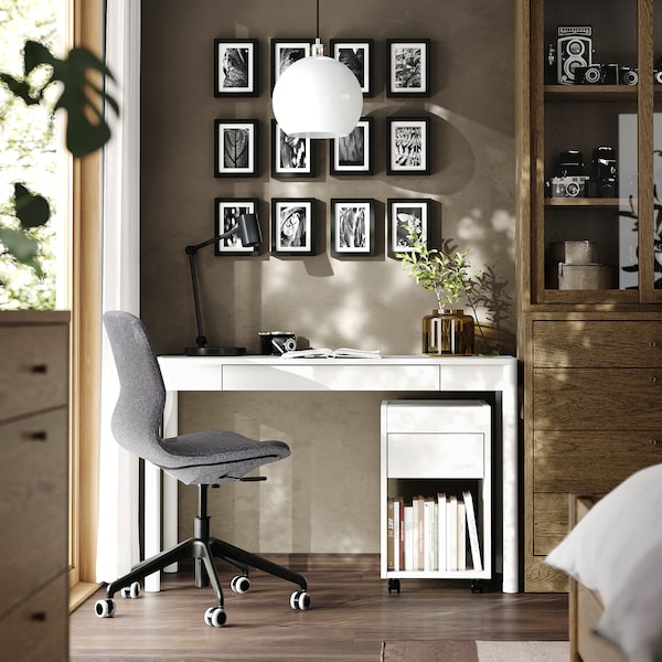 IKEA TONSTAD desk, off-white, 47 1/4x18 1/2 in, Ikea Ireland | 4708NMQBO