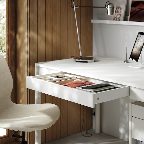 IKEA TONSTAD desk, off-white, 55 1/8x29 1/2 in, Ikea Ireland | 9046PIWXU