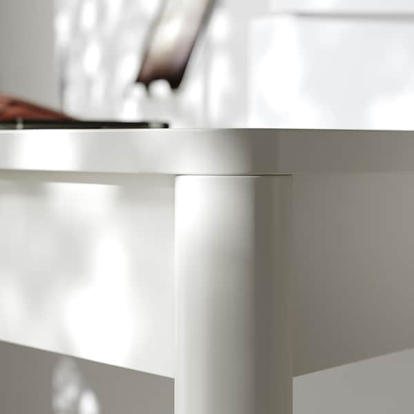IKEA TONSTAD desk, off-white, 55 1/8x29 1/2 in, Ikea Ireland | 9046PIWXU