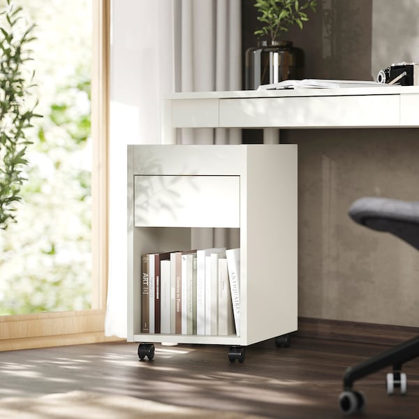 IKEA TONSTAD drawer unit on casters, off-white, 13 3/4x23 5/8 in, Ikea Ireland | 8603PUOVJ