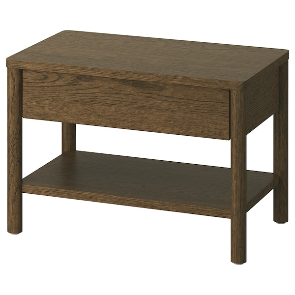 IKEA TONSTAD side table, 25 1/4x15 3/4 in Brown Stained Oak Veneer, Ikea Ireland | 9321OASUV