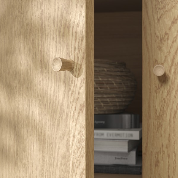 IKEA TONSTAD sideboard, 47 1/2x18 5/8x35 3/8 in Oak Veneer, Ikea Ireland | 7410GEPVA