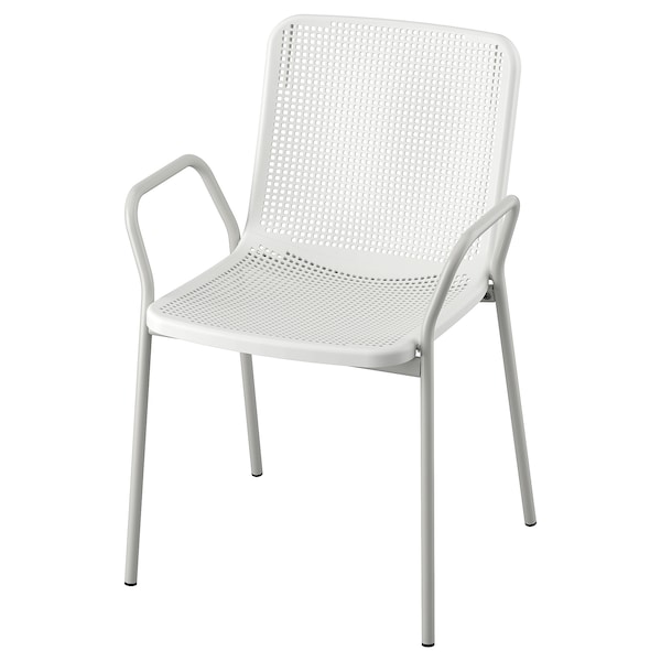 IKEA TORPARÖ armchair, in/outdoor, white/gray, Ikea Ireland | 6581BELZK