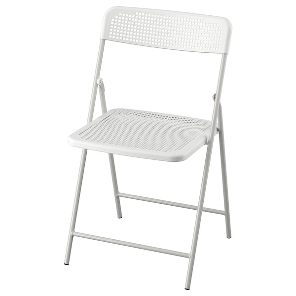IKEA TORPARÖ chair, in/outdoor, foldable white/gray, Ikea Ireland | 2048YBSLV