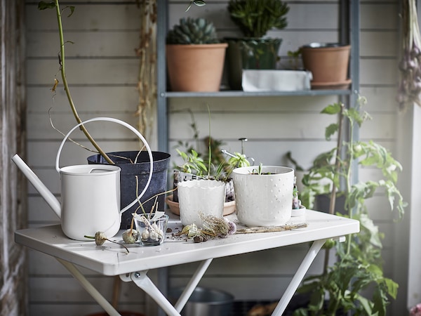 IKEA TORPARÖ table, indoor/outdoor, white/foldable, 27 1/2x16 1/2 in, Ikea Ireland | 0129LIXCD
