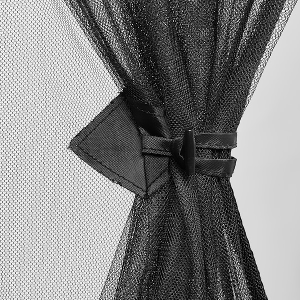 IKEA TORPÖN net, black, 354 3/8 in, Ikea Ireland | 0276VMLPN