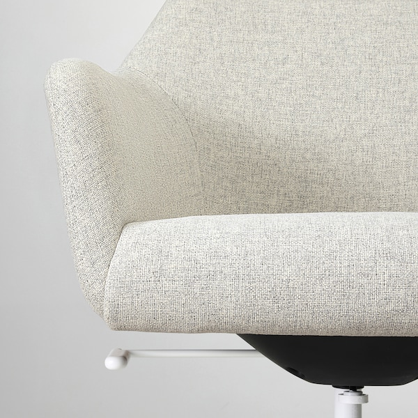 IKEA TOSSBERG / LÅNGFJÄLL conference chair Gunnared Beige / White, Ikea Ireland | 2451FVKWU