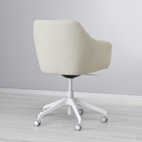 IKEA TOSSBERG / LÅNGFJÄLL conference chair Gunnared Beige / White, Ikea Ireland | 2451FVKWU