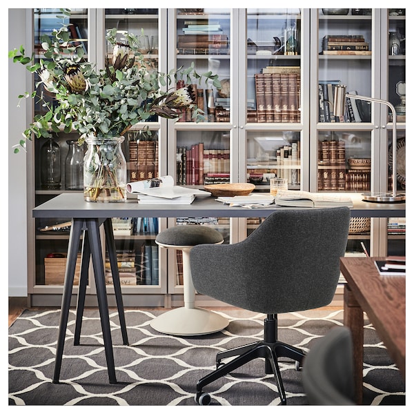 IKEA TOSSBERG / LÅNGFJÄLL conference chair Gunnared Dark Gray / Black, Ikea Ireland | 9753DWFXS