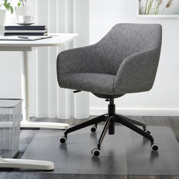 IKEA TOSSBERG / LÅNGFJÄLL conference chair Gunnared Dark Gray / Black, Ikea Ireland | 9753DWFXS
