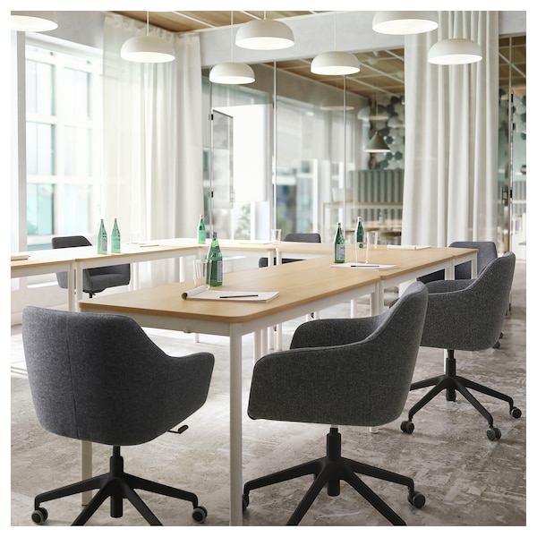 IKEA TOSSBERG / LÅNGFJÄLL conference chair Gunnared Dark Gray / Black, Ikea Ireland | 9753DWFXS