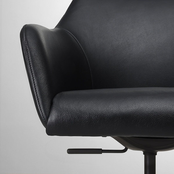 IKEA TOSSBERG / MALSKÄR swivel chair Grann Black / Black, Ikea Ireland | 3605VTLHO